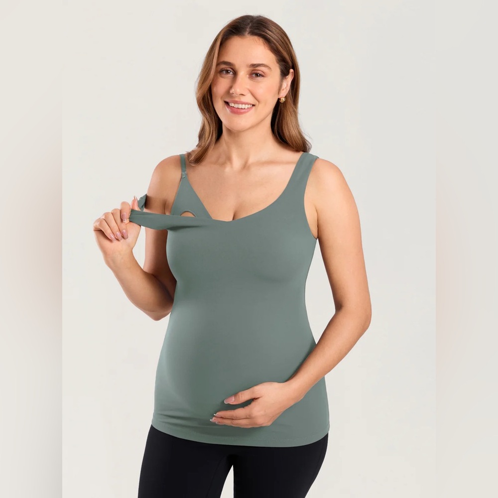 Natrelax® V Neck Nursing Tank Top